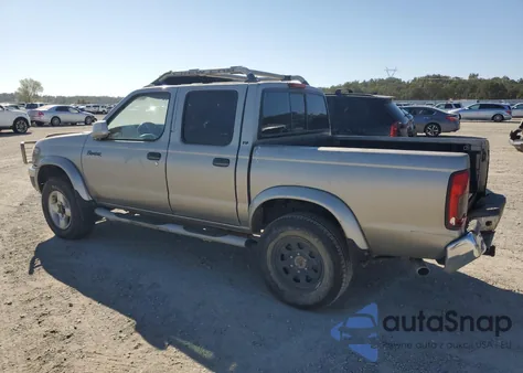 2000 Nissan Frontier Crew Cab Xe from USA, damaged, VIN 1N6ED27T2YC415009
